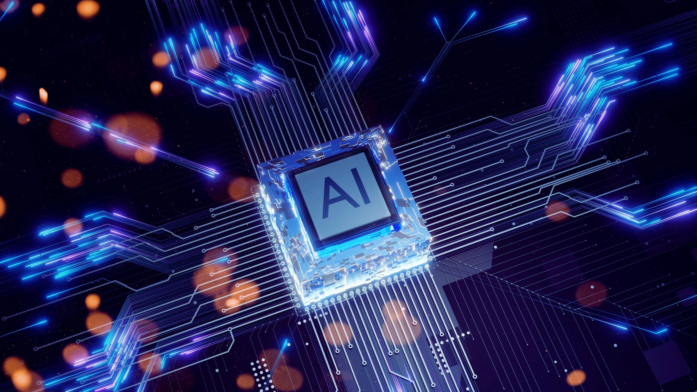 AI supply chain technology dashboard